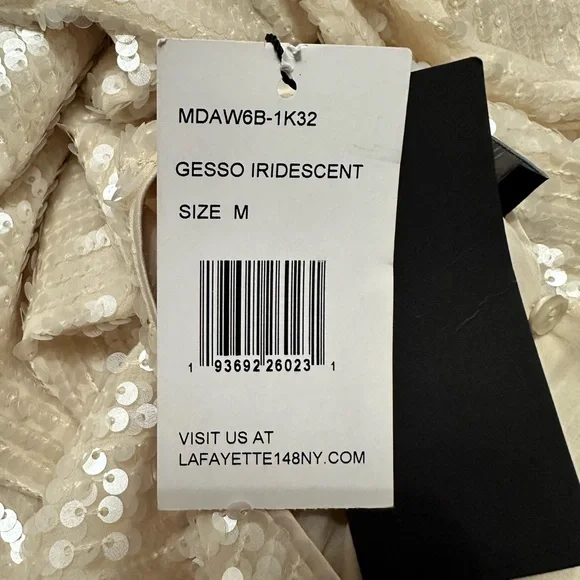 🆕 LAFAYETTE 148 NEW YORKBonnie Iridescent Sequin Shift Dress
